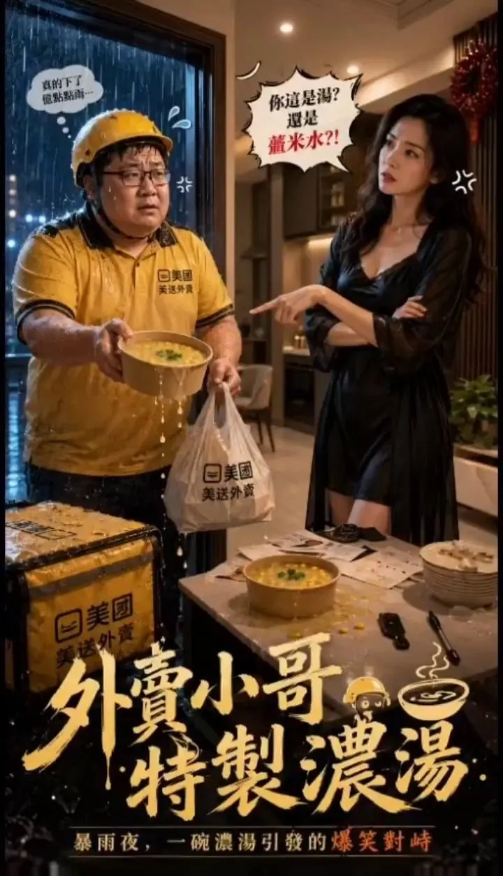 身体通行证短剧海报，末日登记处前的两名女生